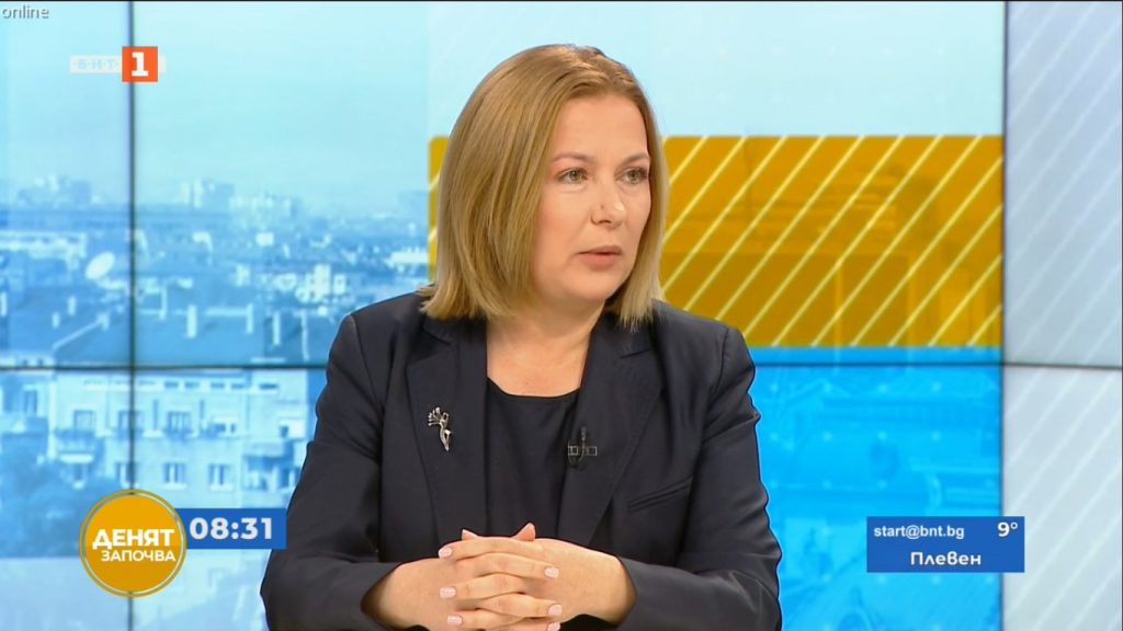 Надежда Йорданова пред БНТ