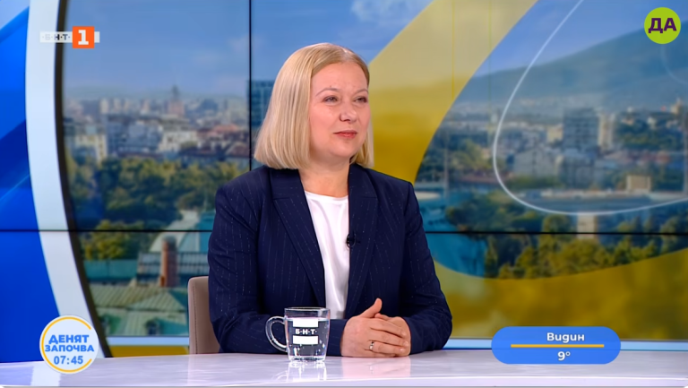 Надежда Йорданова в "Денят започва"